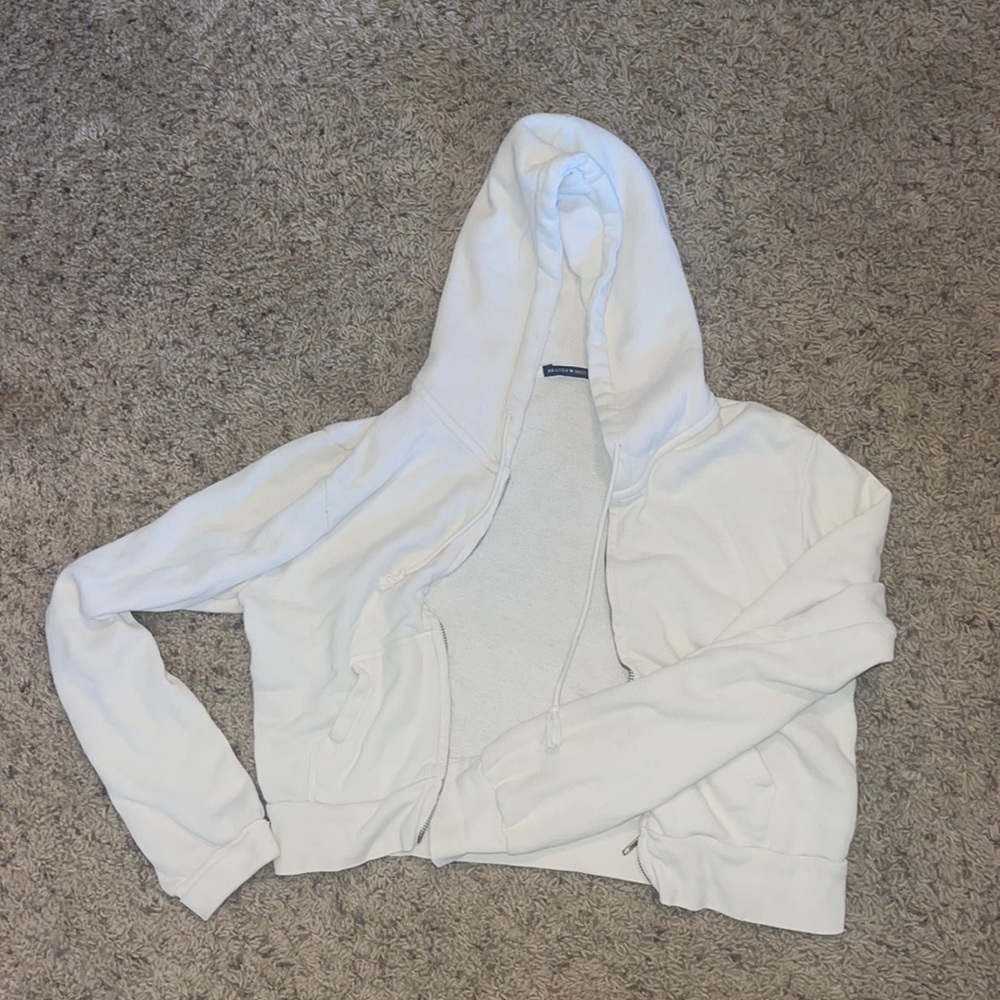 brandy melville cropped hoodie